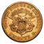 1855-S $20 Liberty Gold Double Eagle AU-55 CACG
