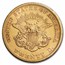 1855-S $20 Liberty Gold Double Eagle XF