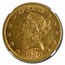 1856 $10 Liberty Gold Eagle MS-60 NGC