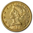 1856 $10 Liberty Gold Eagle XF