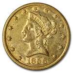 1856 $10 Liberty Gold Eagle XF
