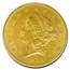 1856 $20 Liberty Gold Double Eagle MS-61 PCGS CAC