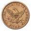 1856 $5 Liberty Gold Half Eagle XF