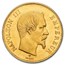 1856-A France Gold 100 Francs Napoleon III AU