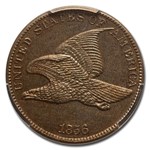 1856 Flying Eagle Cent PR-63 PCGS CAC