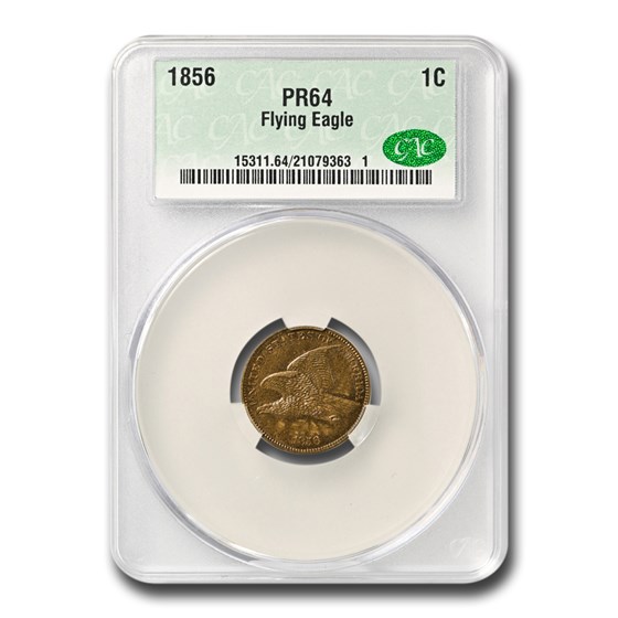 1856 Flying Eagle Cent PR-64 CACG 1856 Flying Eagle Cent PR-64 CACG