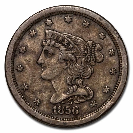1856 Half Cent XF 1856 Half Cent XF
