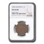 1856 Large Cent MS-66 NGC (Brown, Slanted 5)