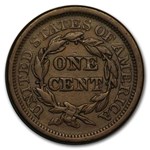 1856 Large Cent Upright 5 XF