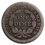 1856 Liberty Seated Dime Large Date VG