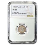1856 Liberty Seated Dime MS-65 NGC (Small Date)