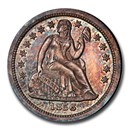 1856 Liberty Seated Dime PR-65 PCGS (Small Date)