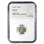 1856 Liberty Seated Half Dime MS-66 NGC