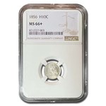 1856 Liberty Seated Half Dime MS-66+ NGC