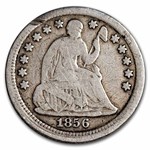 1856 Liberty Seated Half Dime VG