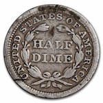 1856 Liberty Seated Half Dime VG