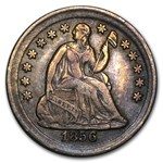 1856 Liberty Seated Half Dime XF
