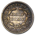 1856 Liberty Seated Half Dime XF