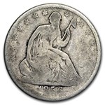 1856 Liberty Seated Half Dollar Good