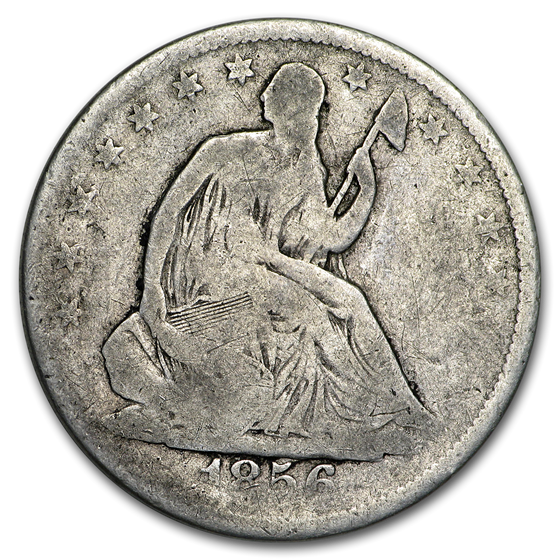 1856 Liberty Seated Half Dollar Good 1856 Liberty Seated Half Dollar Good