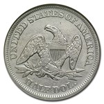 1856 Liberty Seated Half Dollar SS-Republic Shipwreck NGC