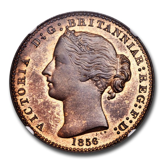 1856 Nova Scotia Penny Pattern Token SP-64 NGC (Red-Brown) 1856 Nova Scotia Penny Pattern Token SP-64 NGC (Red-Brown)