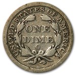 1856-O Liberty Seated Dime Fine