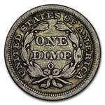1856-O Liberty Seated Dime VF