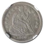 1856-O Liberty Seated Dime XF-40 NGC
