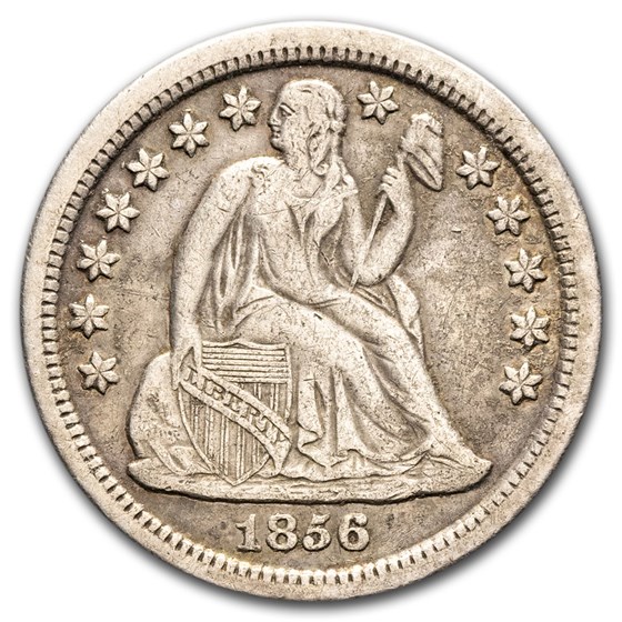 1856-O Liberty Seated Dime XF 1856-O Liberty Seated Dime XF