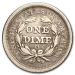 1856-O Liberty Seated Dime XF