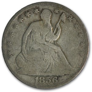 1856-O Liberty Seated Half Dollar AG 1856-O Liberty Seated Half Dollar AG