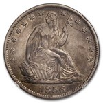 1856-O Liberty Seated Half Dollar AU-55 NGC