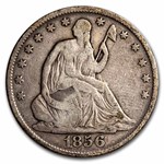 1856-O Liberty Seated Half Dollar Fine