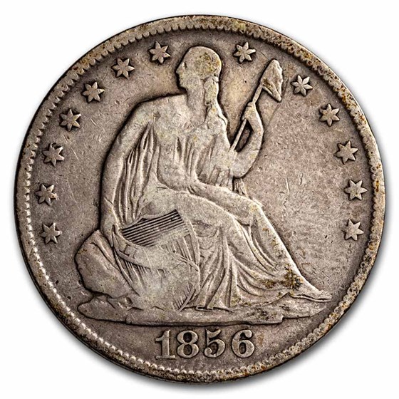 1856-O Liberty Seated Half Dollar Fine 1856-O Liberty Seated Half Dollar Fine