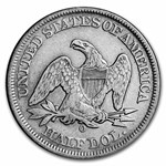 1856-O Liberty Seated Half Dollar VF (Details)