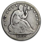 1856-O Liberty Seated Half Dollar VG