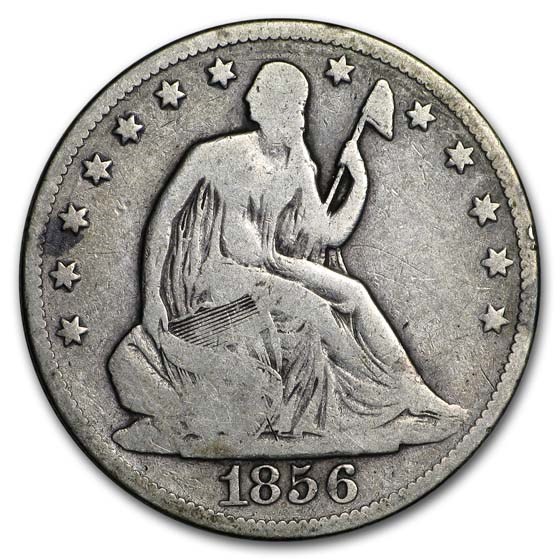 1856-O Liberty Seated Half Dollar VG 1856-O Liberty Seated Half Dollar VG