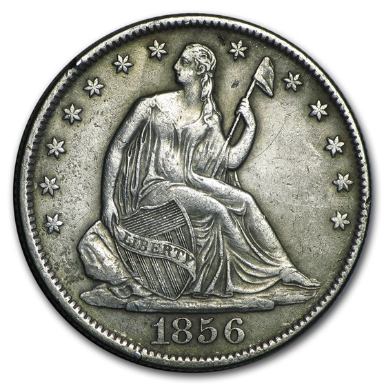 1856-O Liberty Seated Half Dollar XF 1856-O Liberty Seated Half Dollar XF