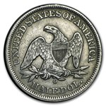 1856-O Liberty Seated Half Dollar XF