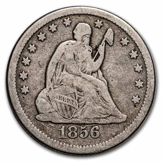 1856-O Liberty Seated Quarter VG 1856-O Liberty Seated Quarter VG