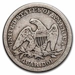 1856-O Liberty Seated Quarter VG