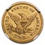 1856-S $2.50 Liberty Gold Quarter Eagle AU-53 NGC