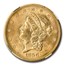 1856-S $20 Liberty Gold Double Eagle MS-64 NGC