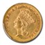 1856-S $3 Gold Princess MS-62 PCGS