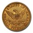 1856-S $5 Liberty Gold Half Eagle MS-61 PCGS
