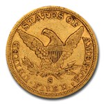 1856-S $5 Liberty Gold Half Eagle XF-45 PCGS CAC