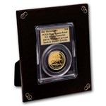 1857/0 $10 49er Horseman .931 Fine Cal Gold PCGS (Box & COA)