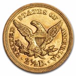 1857 $2.50 Liberty Gold Quarter Eagle XF