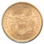 1857 $20 Liberty Gold Double Eagle MS-62 PCGS